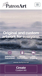 Mobile Screenshot of patronart.com